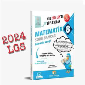 2024 LGS MATEMATİK SORU BANKASI | | Sinan Kuzucu Yayınevi