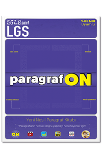 TONGUÇ ParagrafON - 5,6,7. Sınıf ve LGS | | Tonguç Yayınları