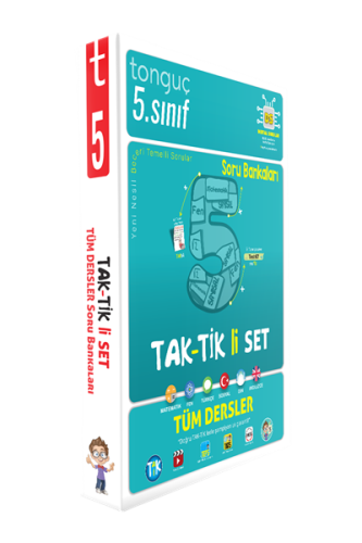 TONGUÇ 5. Sınıf Taktikli Tüm Dersler Soru Bankası Seti | | Tonguç Yayı