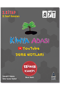 Kimya Adası AYT Kimya Youtube Ders Notları 2.Kitap | | Kimya Adası